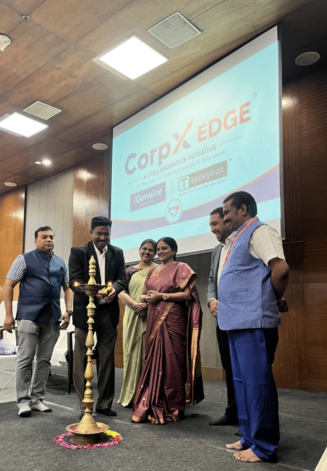 CorpX Edge launch event